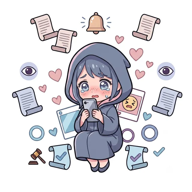 既読で情緒が揺れる素直待ちタイプのキャラクター「キドクユレちゃん」